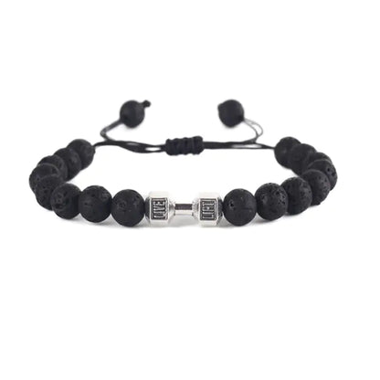 Dumbbell Bracelet Adjustable Hand-woven