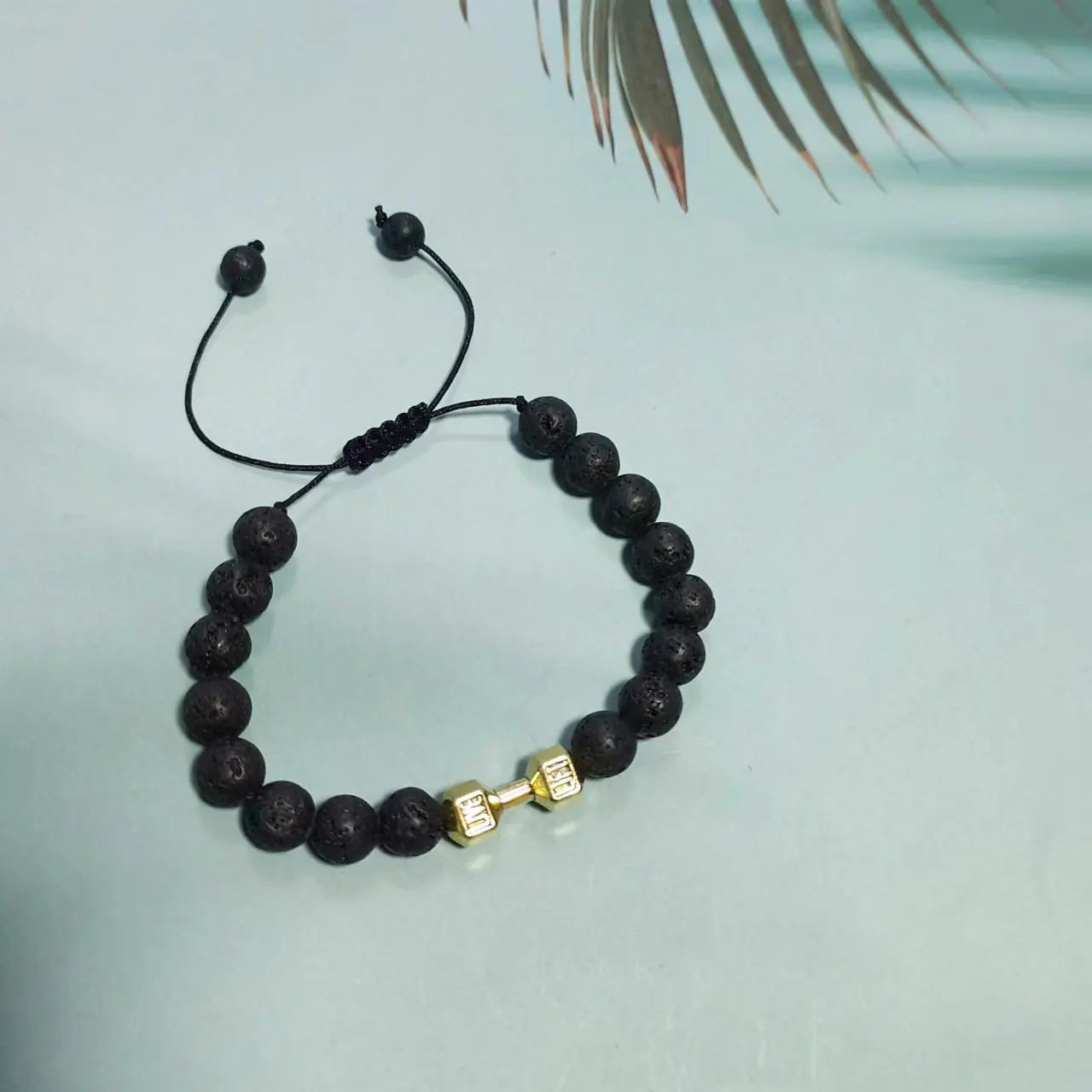 Dumbbell Bracelet Adjustable Hand-woven