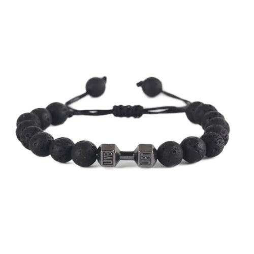 Dumbbell Bracelet Adjustable Hand-woven