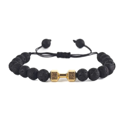 Dumbbell Bracelet Adjustable Hand-woven